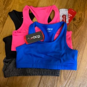 4 sports bras - girls